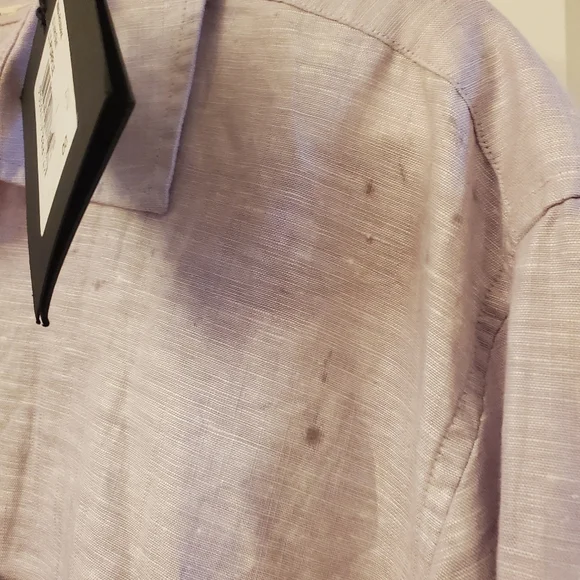 Long Sleeve Linen Shirt size 6